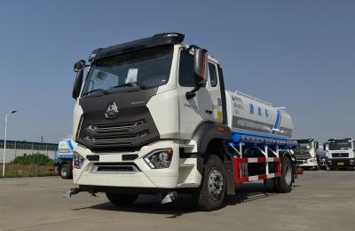China Used Sprinkler Truck Single Axle Sinotruck Hohan Model 10 M³ Spray Road Brand New LHD for sale