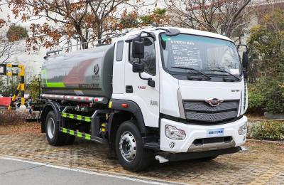 China 4x2 Water Sprinkler Truck Single And Half Cab Chinese Brand Foton 11.5m³ Capacity Tanker for sale
