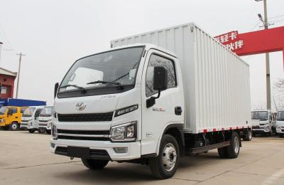 China Van Cargo Truck SAIC Mini Truck 13.5m³ Box Single Cab Leaf Spring Diesel Engine For Africa for sale