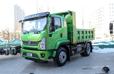 China 8 ton kleine dumptruck te koop Shacman Tipper 3,75 meter doos single axle 200L olie tank Te koop