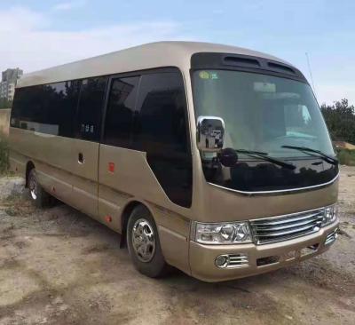China 23-29 Seats Used Toyota Coaster Bus With Air Conditioner 2TR Engine for sale