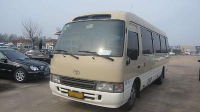 China 20 Passengers Toyota Coaster Second Hand 2013 Year With Strong Engine for sale