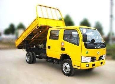 China Camiones volquete de poca potencia usados gasolina, camiones de descargador usados ISO CCC certificados en venta