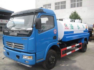 China Dongfeng Used Oil Tanker 7350×2470×2710mm 10000L Tank Capacity With Red Diesel Motor for sale