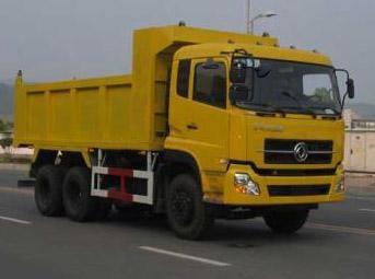 China Dongfeng Second Hand Tipper Trucks 25000 Kg Loading Capacity For Construction for sale