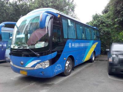 China Autobús de la mano de Yutong de 2010 años el 2do, el autobús usado 38 del pasajero asienta aspecto hermoso en venta