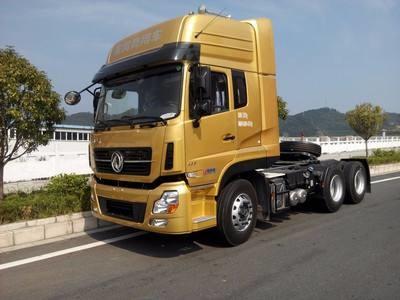 China 6x4 Drive Mode Used Tractor Truck DONGFENG Brand Euro III Emission Standard for sale