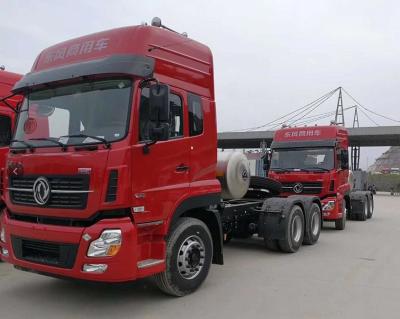 China Dongfeng Used Truck Trailers , Used Tractor Units 7560×2500×3030mm 6×4 Drive Mode for sale