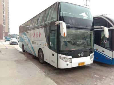 China 48 Seats Used Motor Coaches , Coach Second Hand Airbag Chassis With Six New Tires for sale