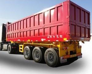 China 35 Ton Payload Used Semi Trucks , 3 Axles 2nd Hand Trailers Manual Operation for sale