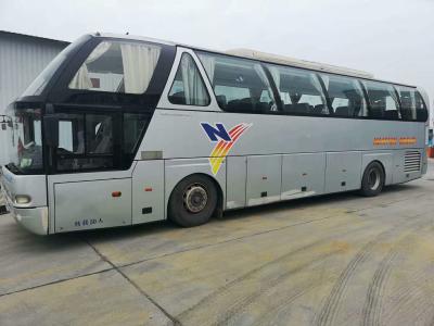 China 2013 Year 50 Seat Used Coach Bus Youngman Brand Double Auto Door With Great Airbag for sale