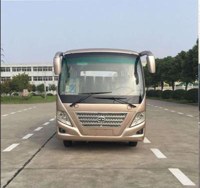 中国 Huaxinは小型バス ディーゼル燃料のタイプを2013年10-19の座席最高速度100つのKm/Hの使用しました 販売のため