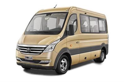 China 94% New Used 14 Passenger Bus Yutong Brand 2014 Year Made Diesel Fuel Type for sale
