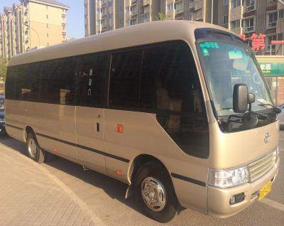 China 100% Original Used Toyota Coaster , Japanese Used Buses With 23 Seats for sale