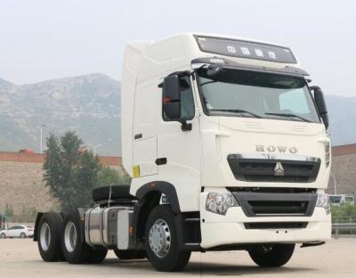 China HOWO T7H Used Heavy Duty Trucks 6x4 Drive With A / C 397kW Engine Power for sale