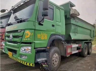 China Euro IV 340HP Motor Used  Dump Truck with 6x4 drive for sale for sale