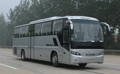 China 330 Hp 50 Seats Used Higer Bus 2nd Hand Coach With Euro IV Diesel And AC for sale