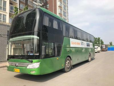 China 2012 anos Yutong usaram o ônibus 61 Seat do treinador/altamente ônibus comercial usado verde do telhado à venda