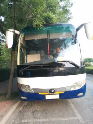 China Left Hand Drive Used Yutong Buses / 2011 Year Used Coach Bus For Transport Company for sale