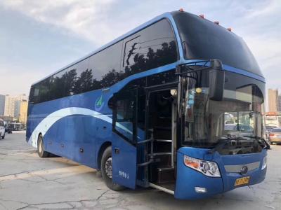 China Large Used Yutong Buses 2018 Year 59 Leather Seats 95000Km Mileage No Damage for sale