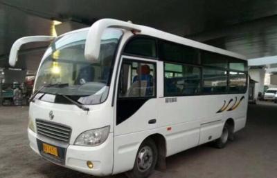 China 19 Seater Mini Buses Used Coach Bus Euro IV Diesel Engine Dongfeng Brand for sale