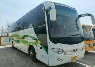 China Bus van de Busdaewoo van de 55 Zetels de Dieselmotor Gebruikte Passagier met Vertrager Geen Schade Te koop