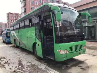 China Used Front Engine Yutong Long Distance Buses 2009 Year 54 Seats 100km/H Max Speed for sale