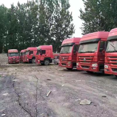 China O poder diesel usou o caminhão da cabeça do trator do caminhão 375hp do trator para o transporte à venda