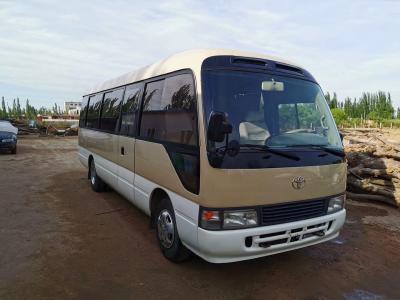 China Left Hand Drive LHD Used Coaster Bus Used Mini Bus 23 Seats 10 Year Euro 3 for sale