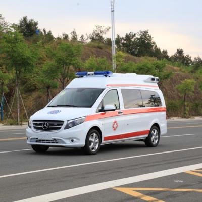Chine Voiture simple d'ambulance des véhicules 4x2 d'émergence d'axe avec la conception ergonomique (type de transport) à vendre