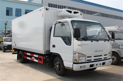 중국 2 문 100P 72kw 디젤 98km/H 냉장 트럭 의료 자재 다중 모델 다중 브랜드 판매용