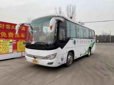 China Left Steering Single Doors Airbag Chassis Luxury VIP Seats Used Passenger Bus Used Yutong Bus Brand ZK6908 38 Seats for sale