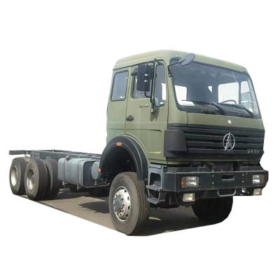 China Beiben conduz toda 6 chassis 420HP do caminhão de Off Road da roda para a estrada má à venda