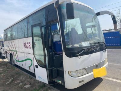 China Autobús usado sola puerta usado asientos más altos usado del pasajero de la impulsión de Bus Left Hand del coche del autobús KLQ6119 51 en venta