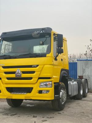 중국 이용 가능한 사용된 시노트럭 HOWO 371 375 420HP 엔진 트랙터 트럭 LHD / RHD 판매용