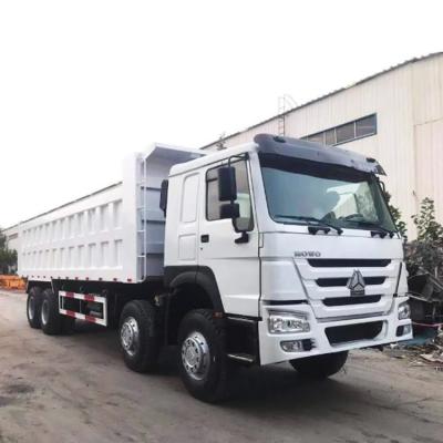 China Camión volquete chino Sinotruk Howo de la segunda mano 371 6x4 8x4 Tipper Used Dump Trucks Price en venta