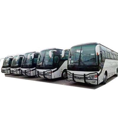 China 2012 Year Diesel Used Yutong Buses 51 Seats Zk6110 White Color With Bumper for sale