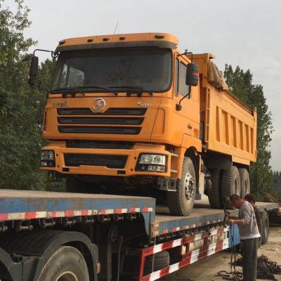 China Reboque hidráulico de Loader Truck Transport da máquina escavadora da cama de 3 eixos baixo à venda