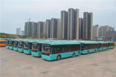 China Used City Bus Zhongtong LCK6950 27/62 Seats Used Coach Bus 164kw Euro IV Qijiang Gearbox for sale