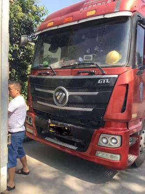 China Used China Foton AumanTractor Truck 430HP Trailer Tractor 50 Ton 6X4 Year 2015 Second Hand for sale