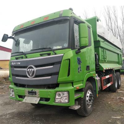 Κίνα 2016 φορτηγά απορρίψεων από δεύτερο χέρι 6X4 FOTON έτους χρησιμοποιημένα Tippers 50 τόνων προς πώληση