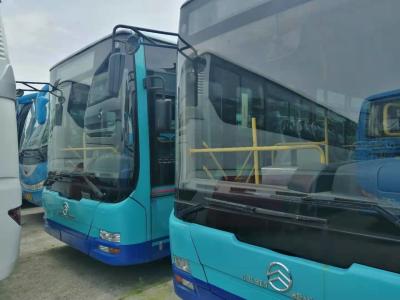 China Gebruikte het Merk Gouden Draak 45 van de Stadsbus de Zetels Gebruikte van het Staalchassis van de Reisbus van de de Dieselmotorbus Dubbele Deuren Te koop