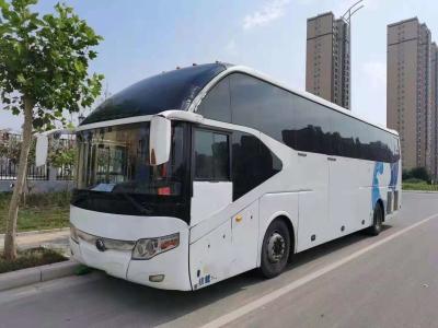 China Used Yutong Bus 55 Seats Weichai Rear Engine Second Hand Bus ZK6127 Single Door Steel Chassis for sale