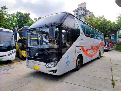 Chine L'entraîneur utilisé XMQ6125 Mini Coach Bus 51 de Kinglong pose le car Accessories With Yutong d'autobus de moteur d'arrière de Weichai plus haut à vendre