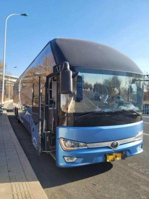 China Double Rear Axle Bus Used Yutong Bus ZK6148 56 Seats 2019 Year WP.10 for sale