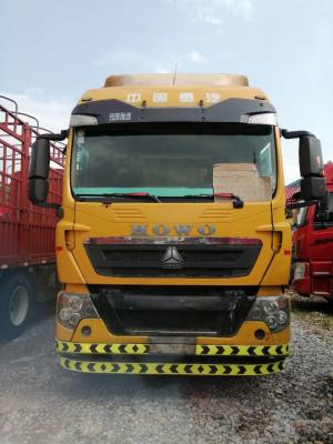 China 280HP Single Row Used Cargo Dump Truck 6*2 T5G Second Hand Light Truck for sale