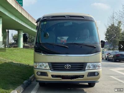 China Mano de lujo usada del autobús del práctico de costa de Mini Bus 6GR del práctico de costa de Toyota segunda en venta