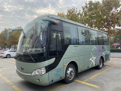 China Transportiert benutzte Stadt-Luxusbusse Yutong mit volle Anlage verwendeten Dieselpassagieren Gebraucht-LHD-Trainer Buses zu verkaufen