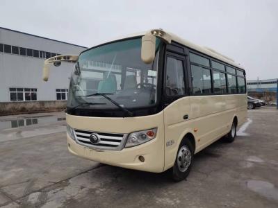 China Yutong utilizó a pasajeros de la ciudad transporta bus turístico urbanos diesel de la mano de los asientos de 118 kilovatios LHD los 31 en segundo lugar en venta