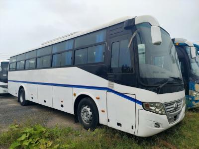 Chine L'autobus utilisé de Yutong 2018 ans fabriqués en Chine a utilisé l'entraîneur diesel Bus Used White de LHD 51 sièges Front Engine Bus à vendre